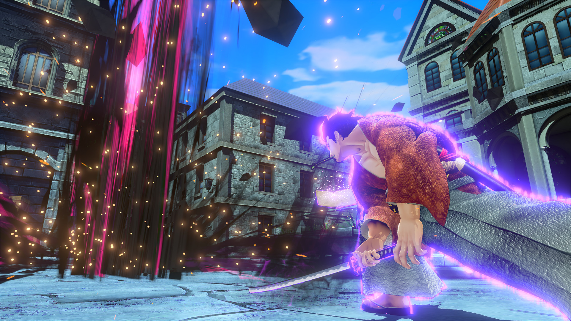 BLACK CLOVER: QUARTET KNIGHTS Royal Magic Knight Set - Blue screenshot 2