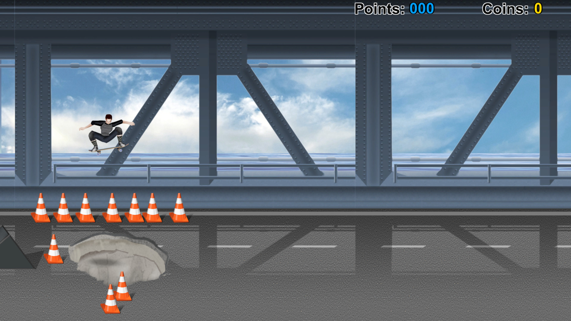 Skateboarding pro screenshot 1