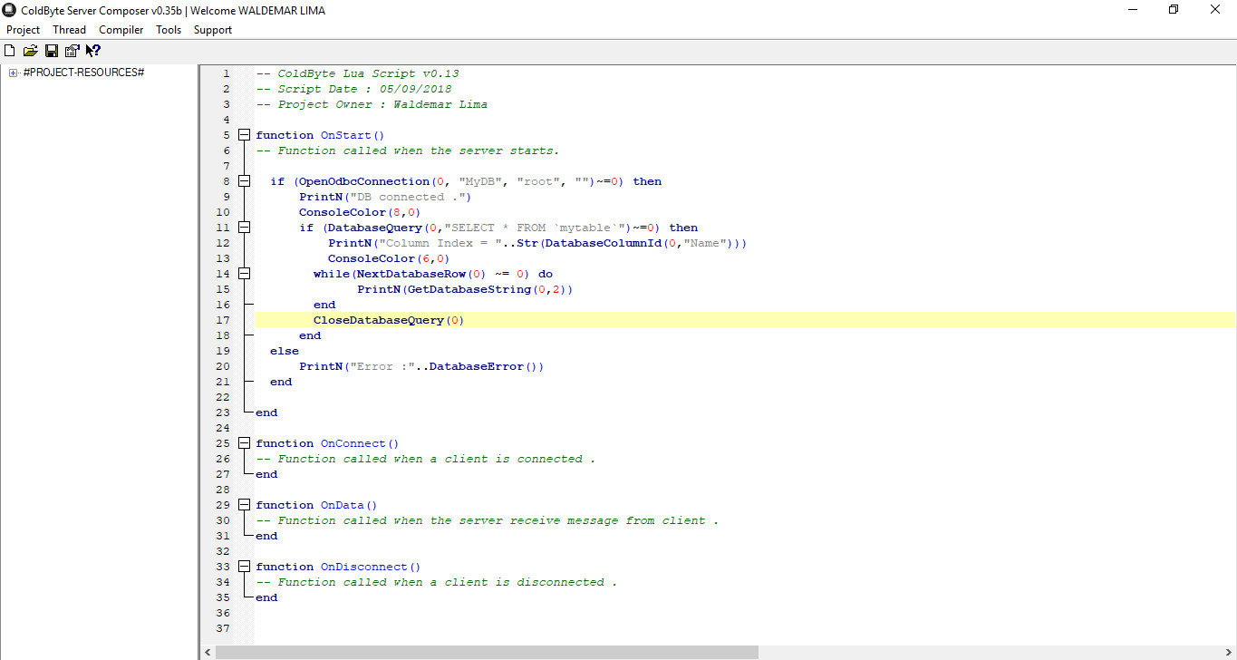 Server Composer screenshot 1
