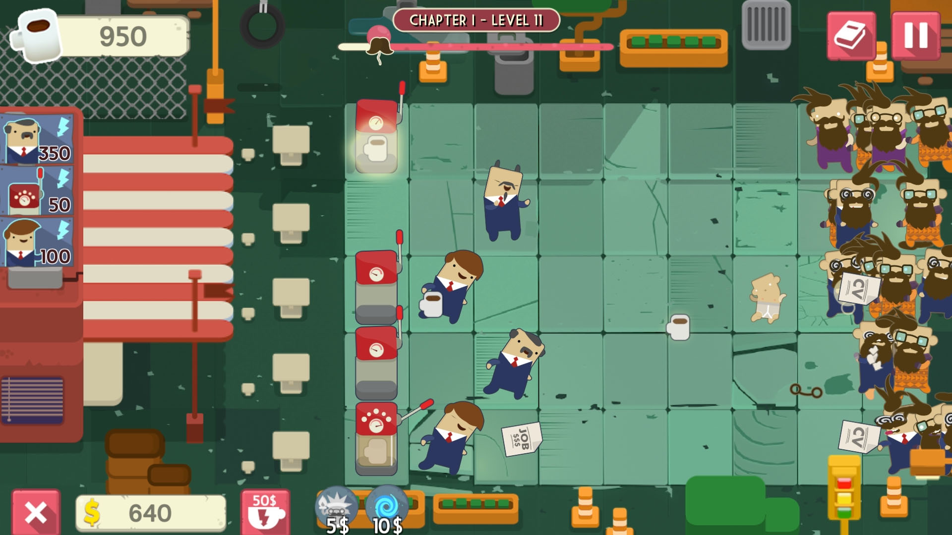 Hipster Attack screenshot 3