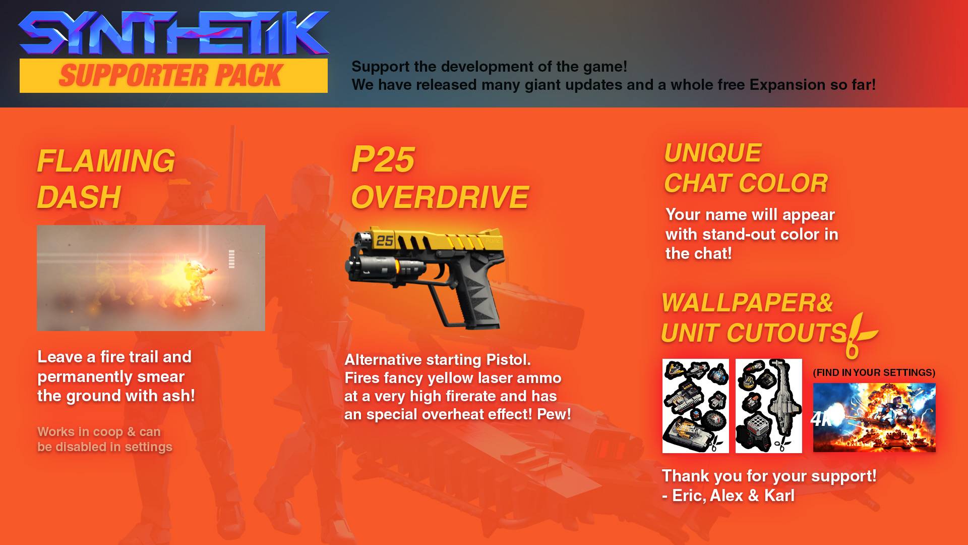 SYNTHETIK - Supporter Pack screenshot 1