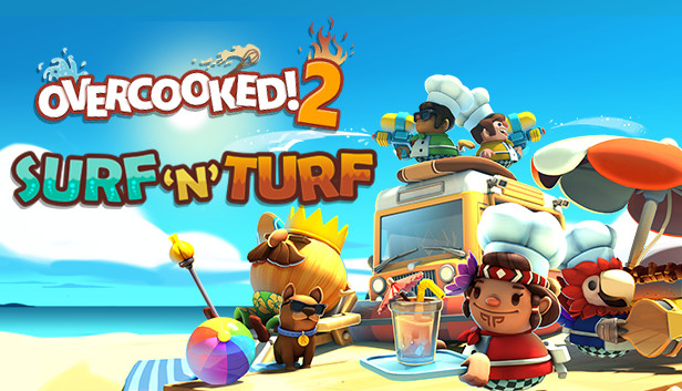 Steamで60% OFF：Overcooked! 2 - Surf 'n' Turf