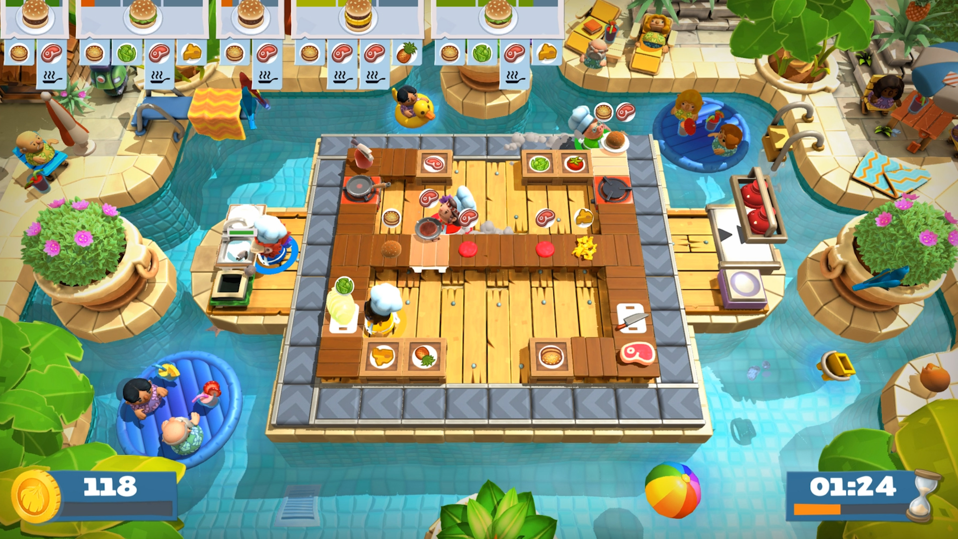 Overcooked! 2 - Surf 'n' Turf screenshot 6