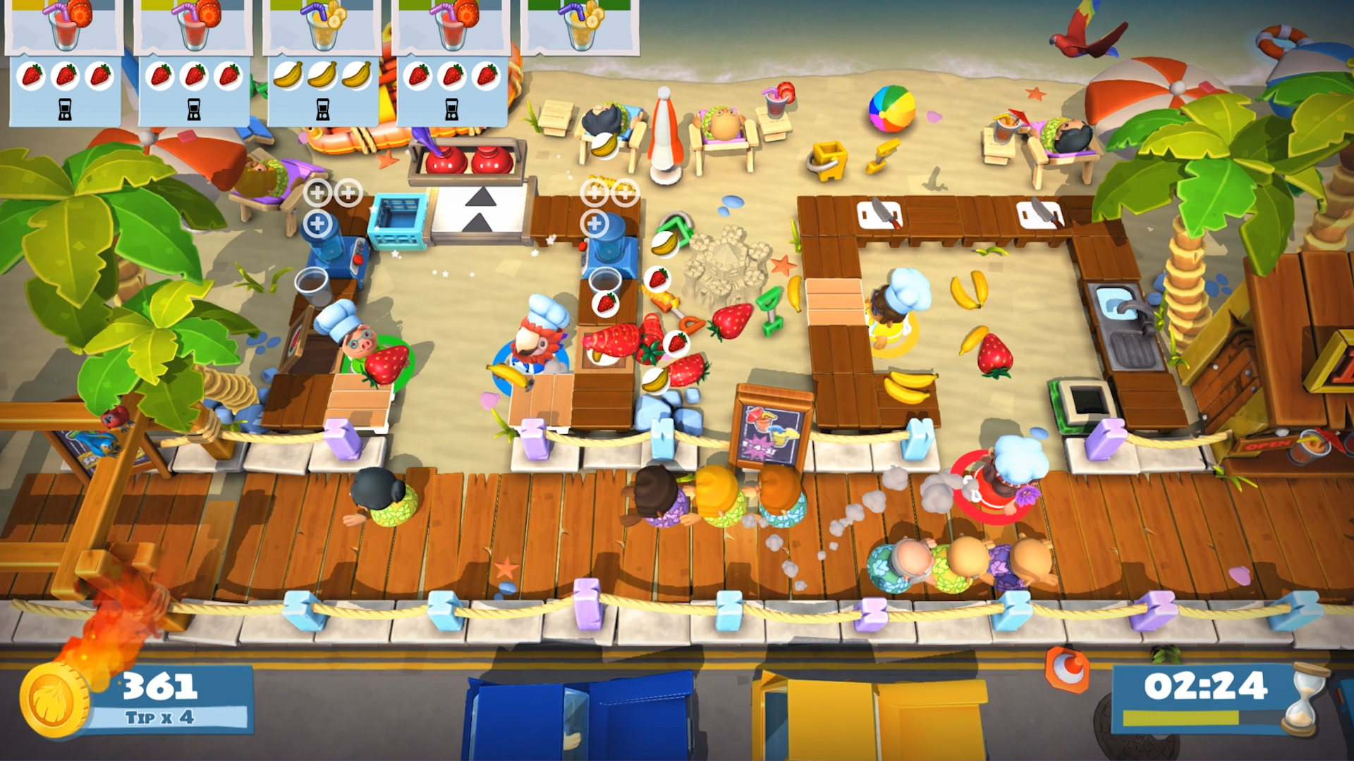 Overcooked! 2 - Surf 'n' Turf screenshot 5