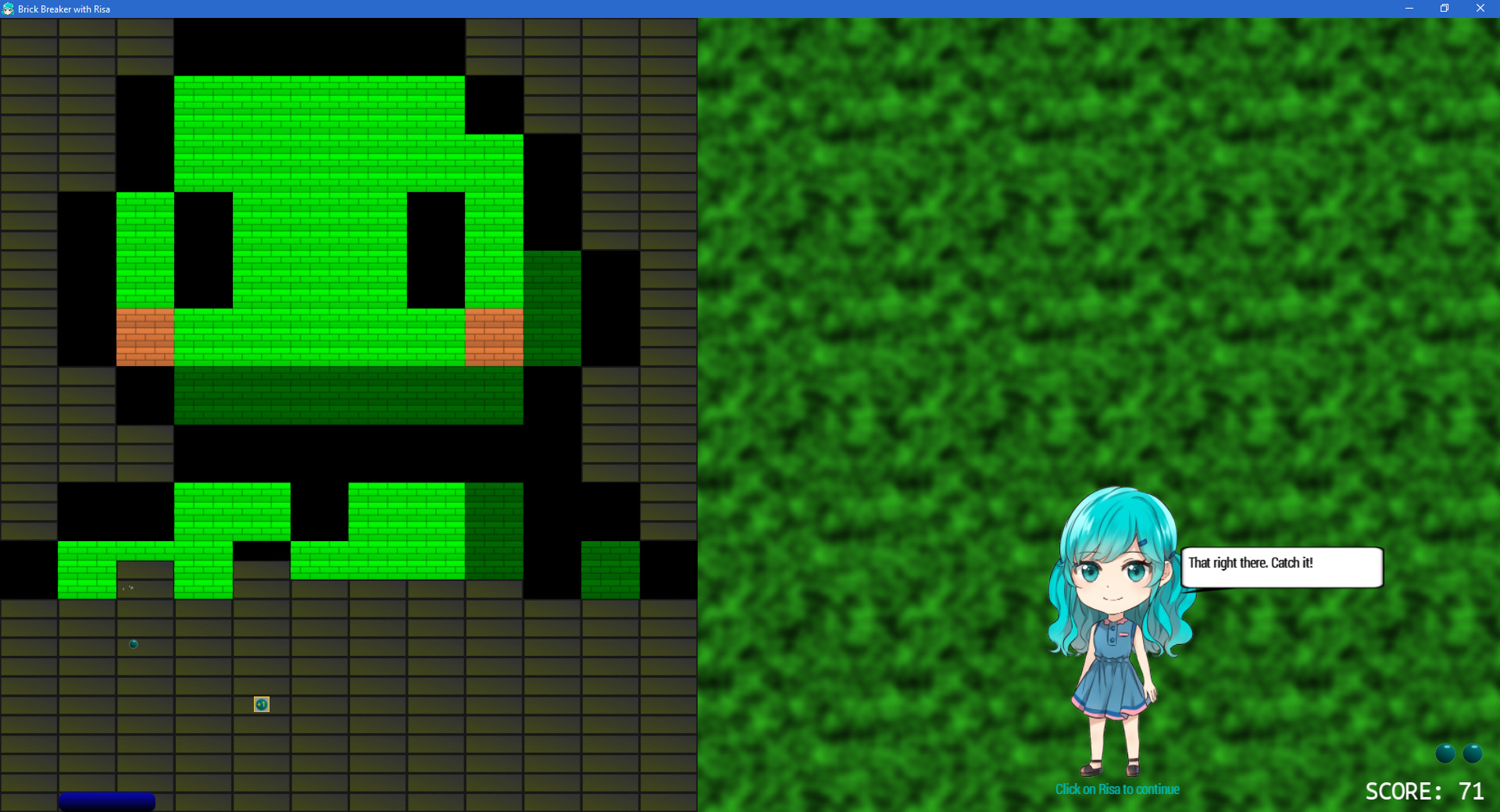 Brick Breaker with Risa screenshot 5