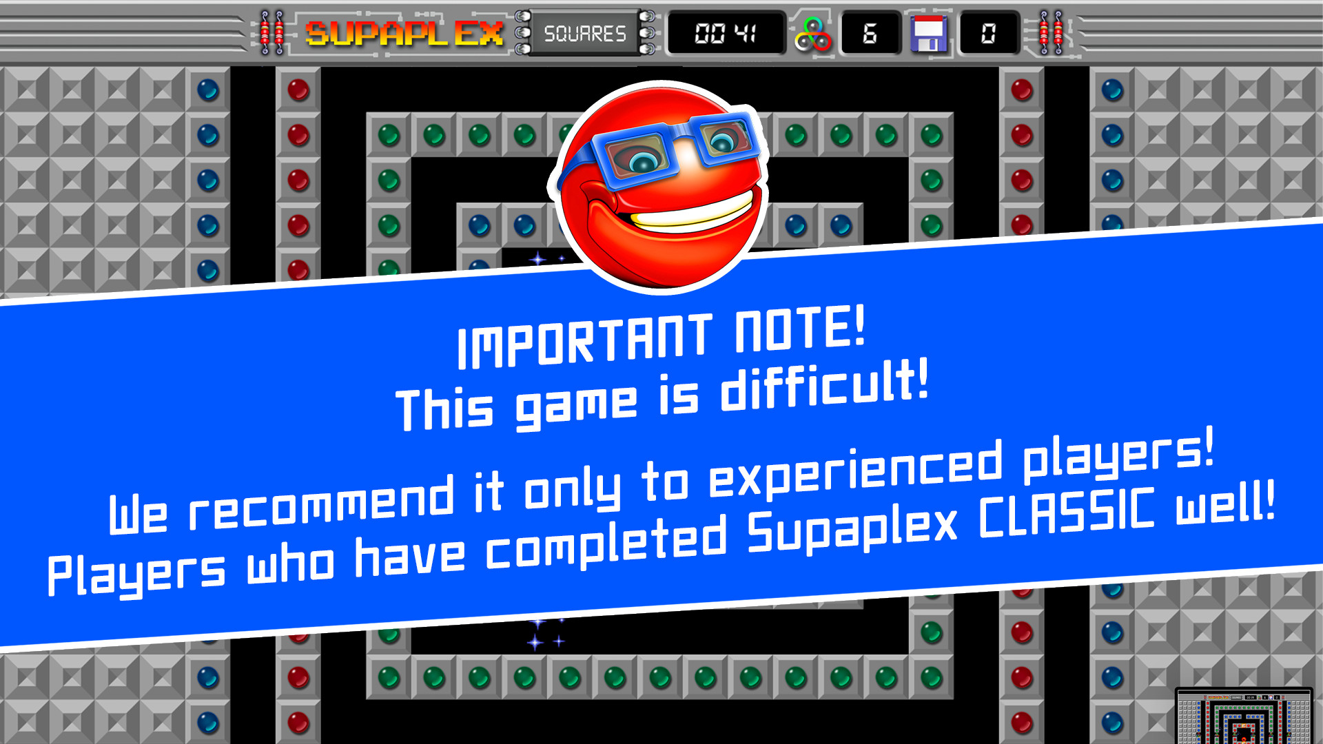 Supaplex SQUARES screenshot 6