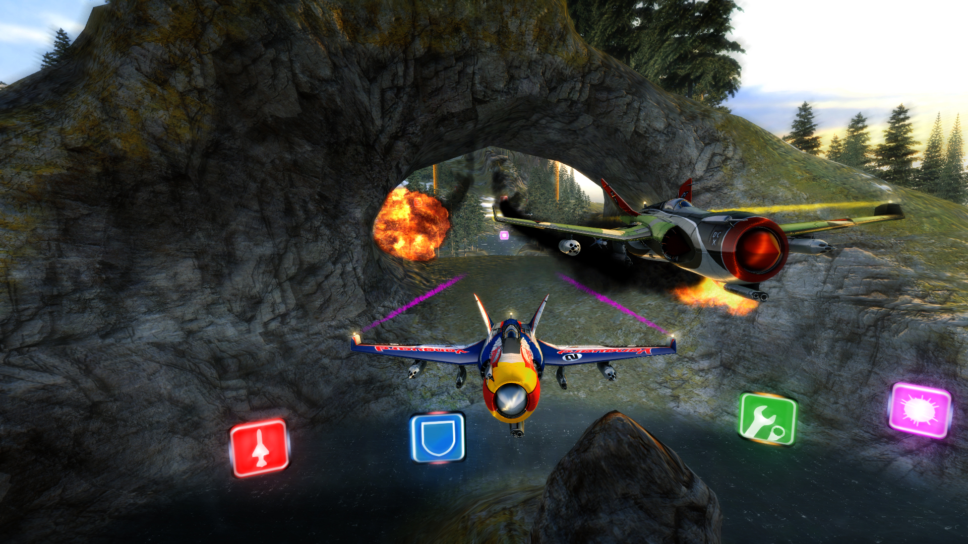 SkyDrift: Extreme Fighters Premium Airplane Pack screenshot 3