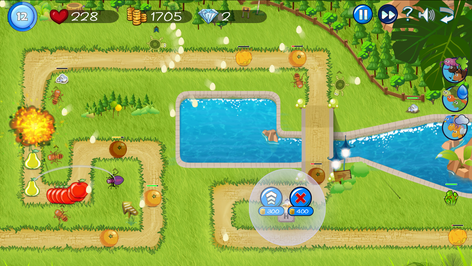 Fruit Tower Defense screenshot 7