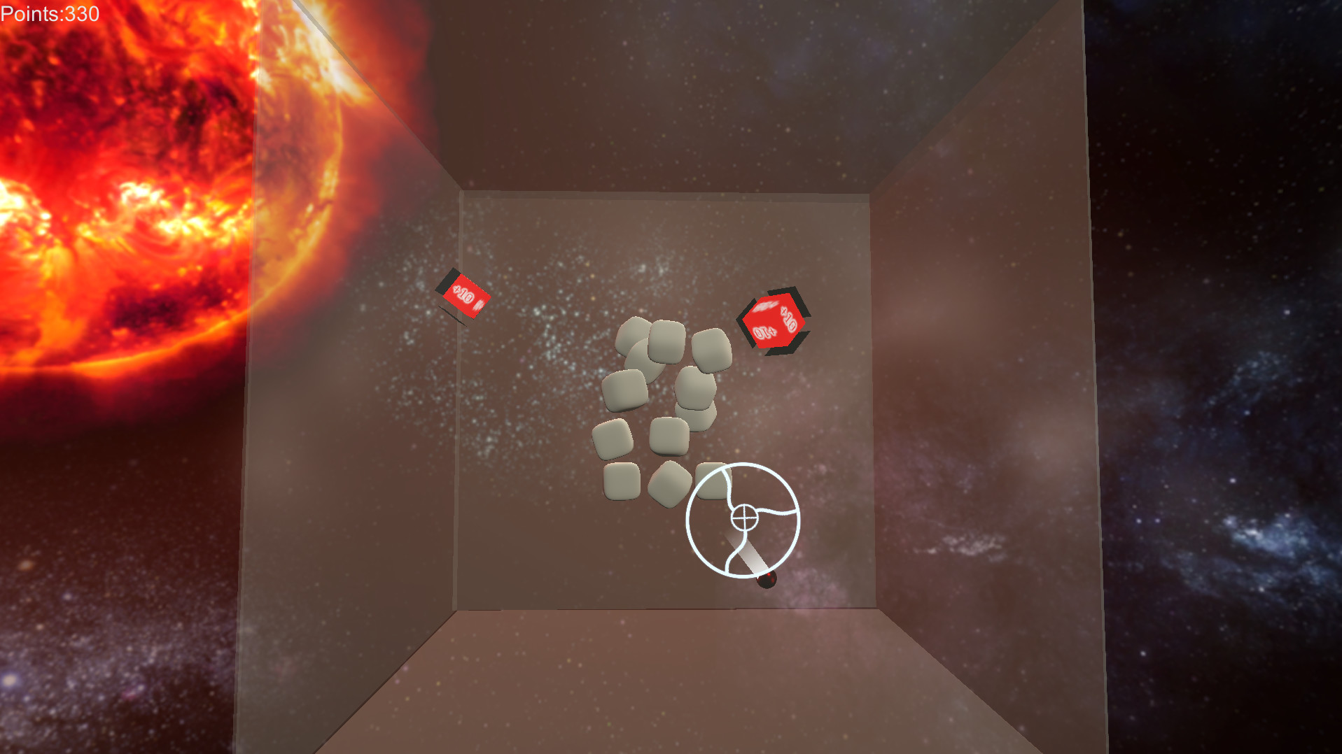 SpaceBall in Cube screenshot 1