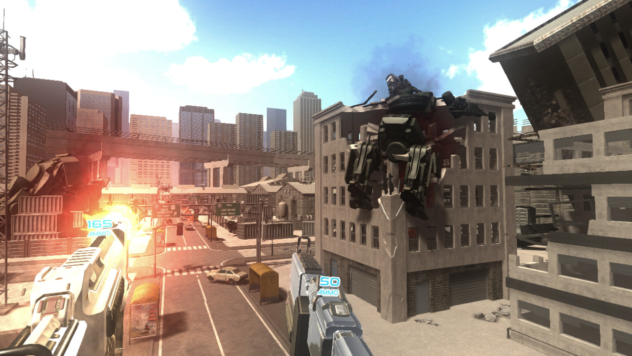 JETPACK WARRIOR VR screenshot 1