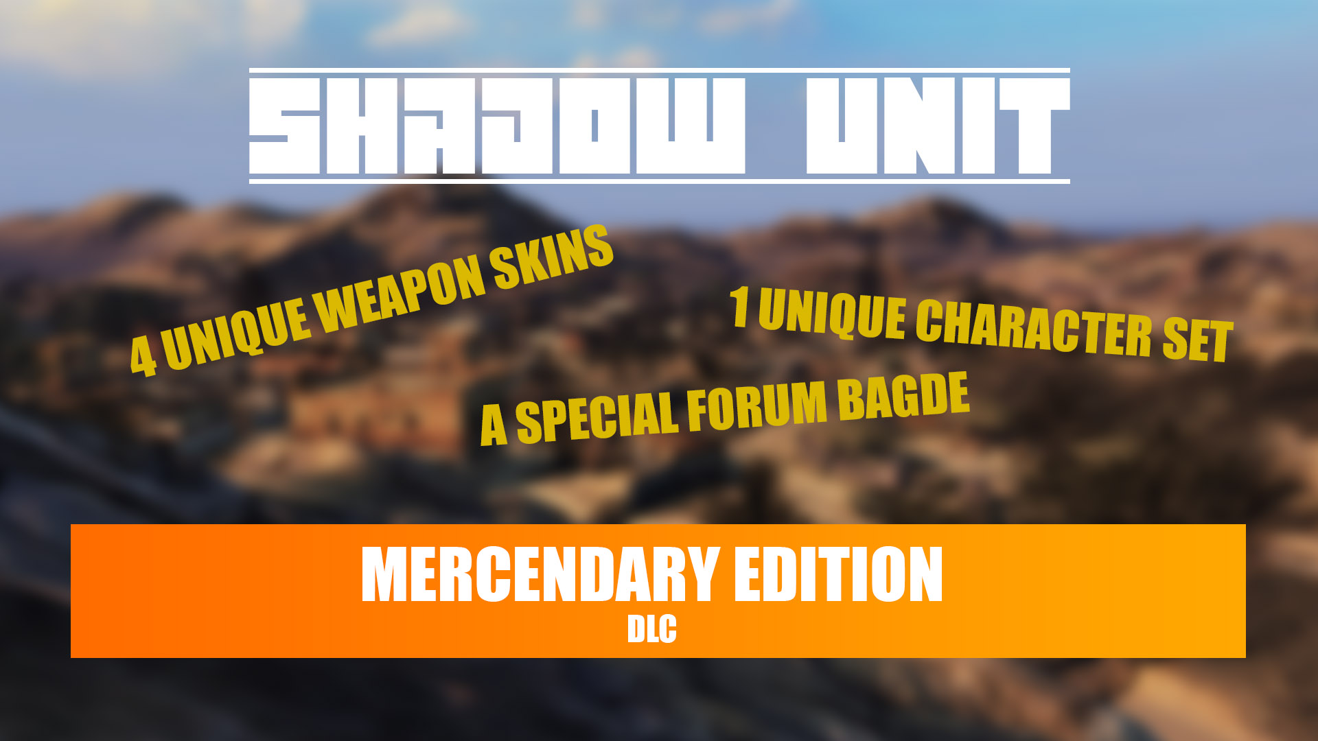 Shadow Unit - Mercendary Edition screenshot 1