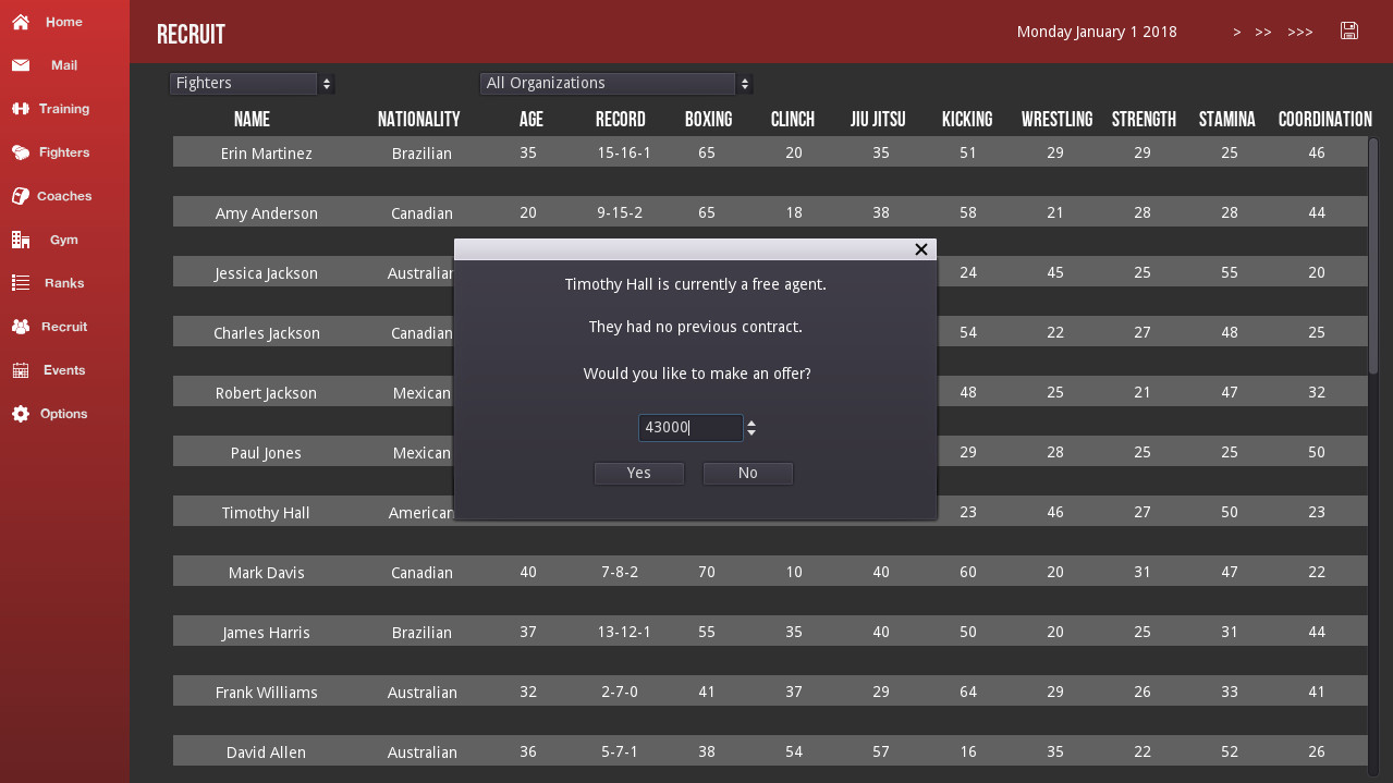 MMA Simulator screenshot 6