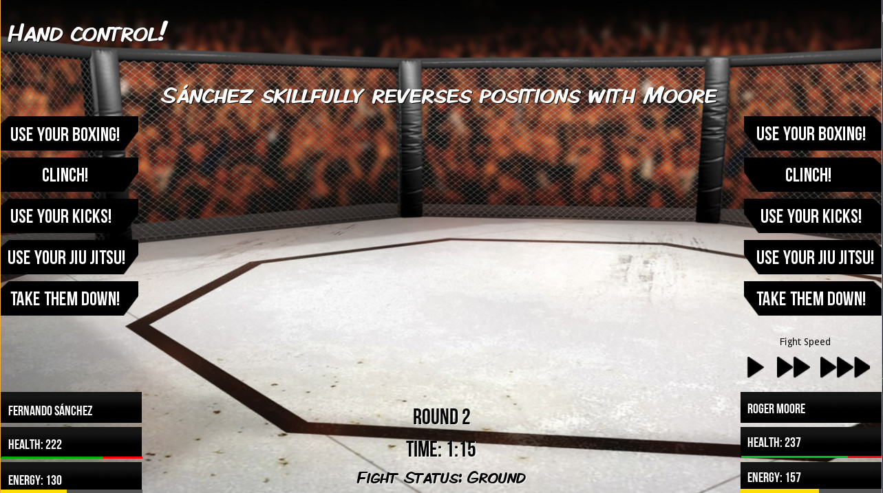 MMA Simulator screenshot 4