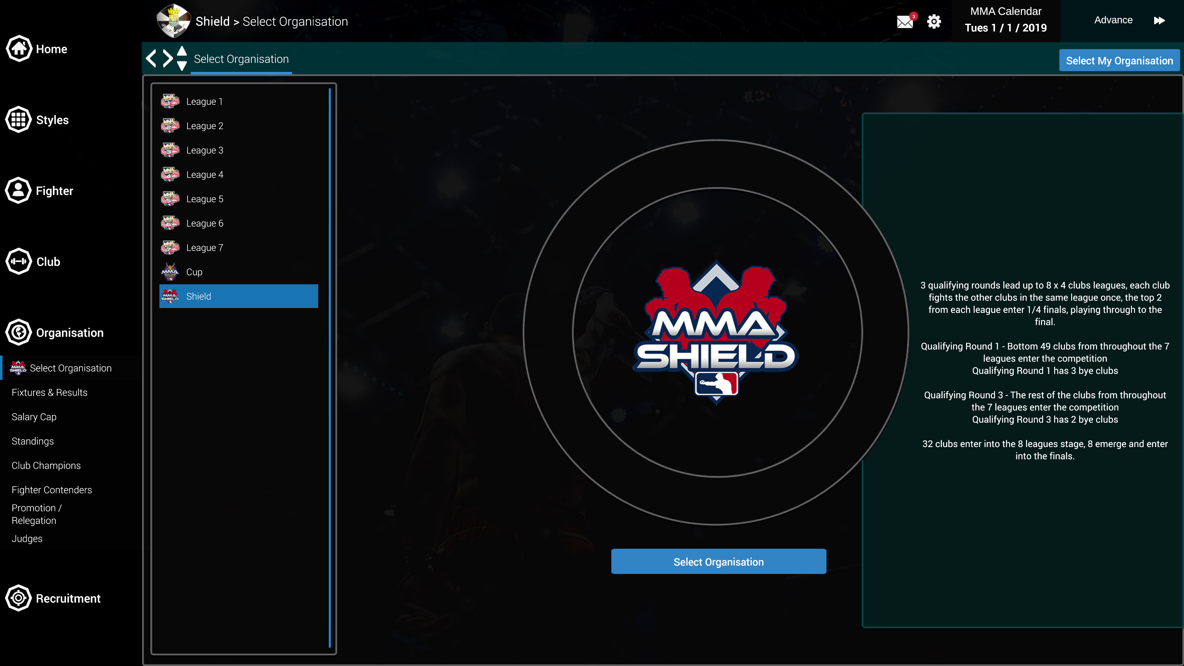 MMA Team Manager screenshot 9
