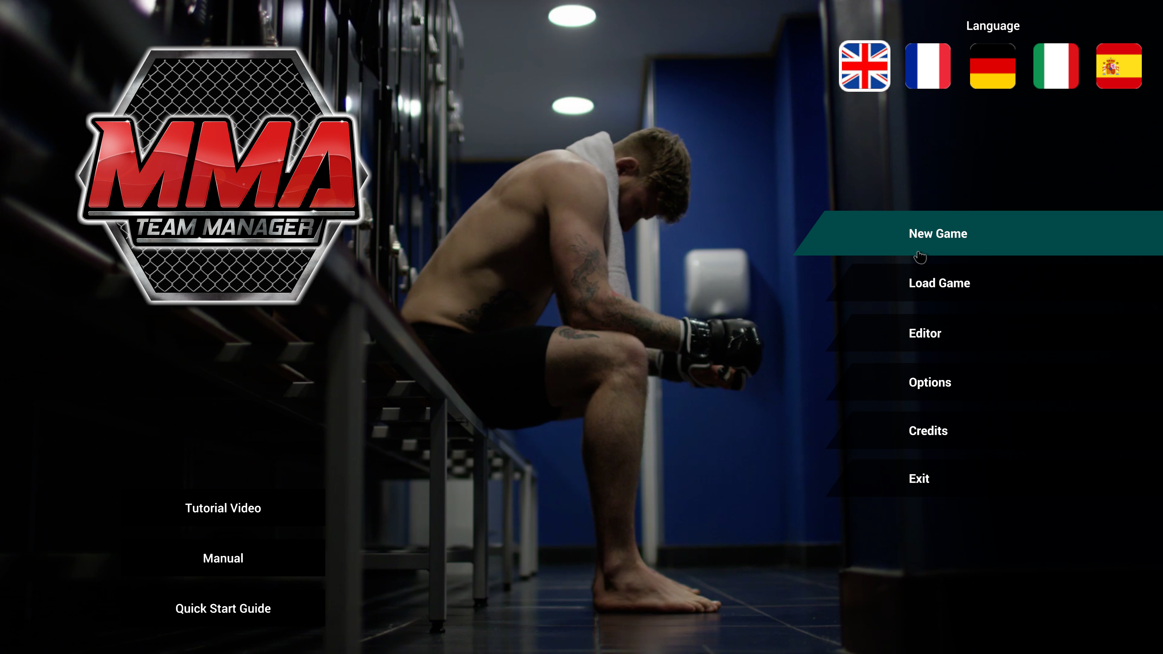 MMA Team Manager screenshot 1