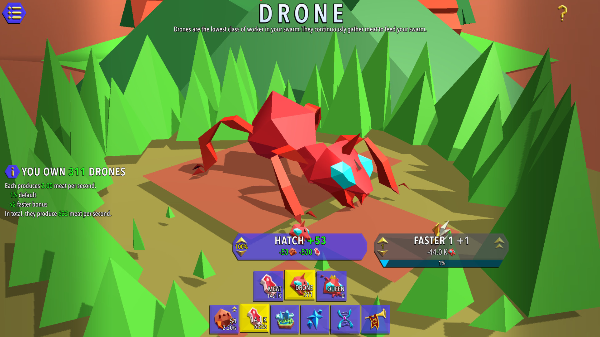 Swarm Simulator: Evolution screenshot 1