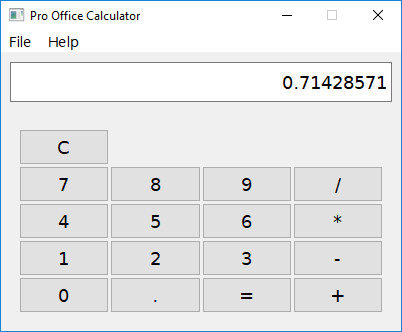 Pro Office Calculator screenshot