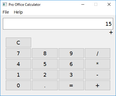 Pro Office Calculator screenshot