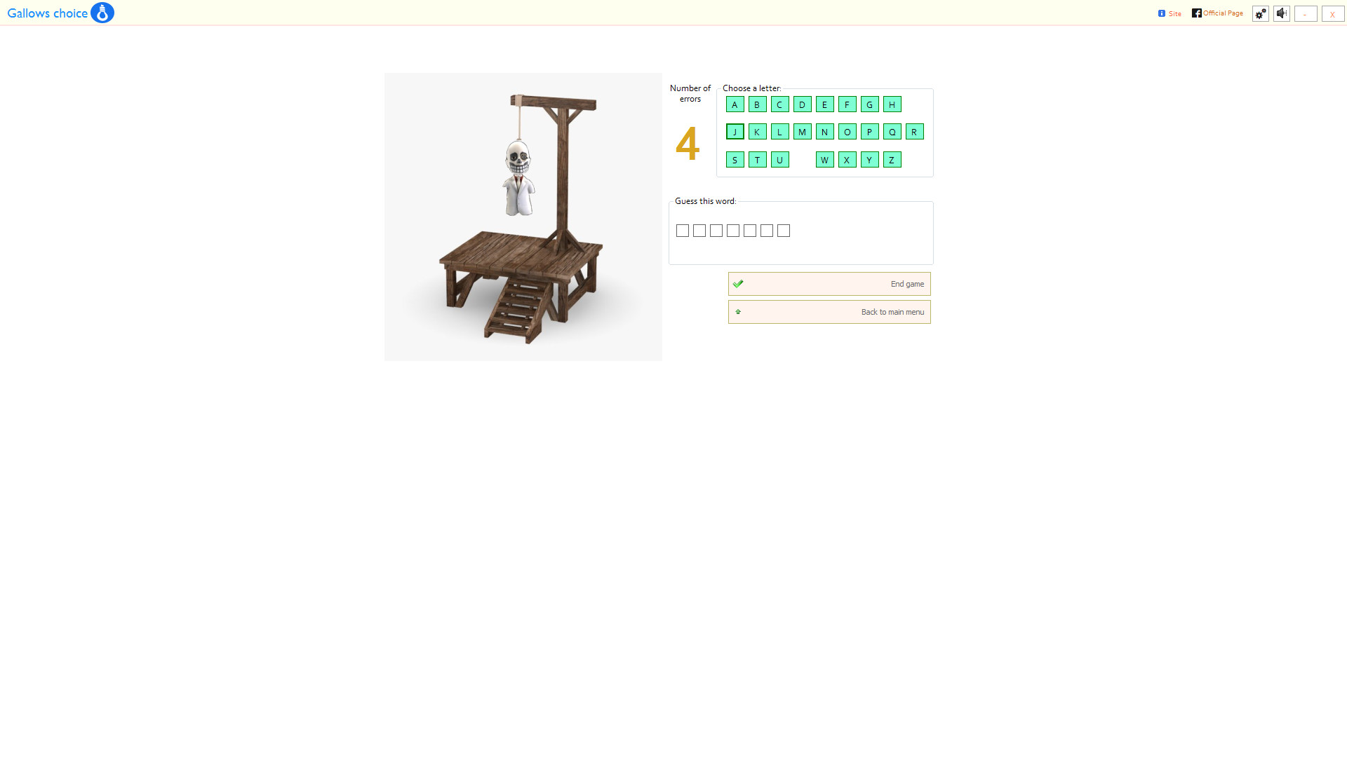 Gallows Choice screenshot 3