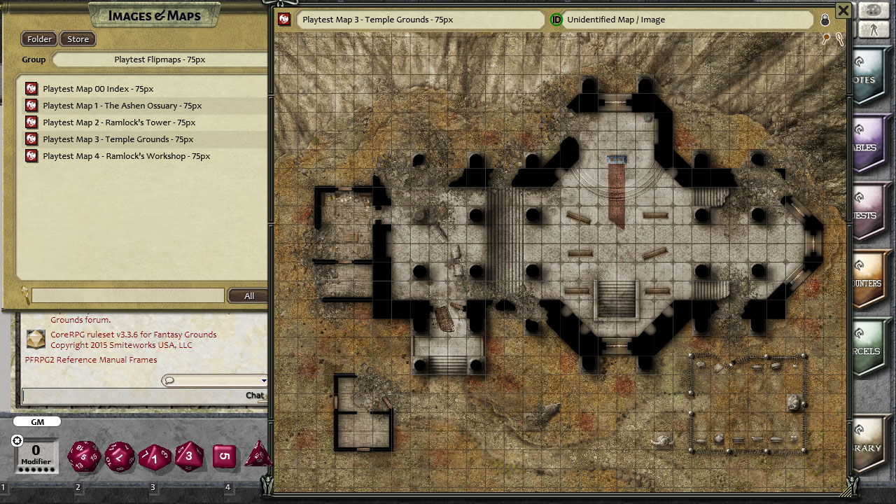 Fantasy Grounds - Pathfinder Playtest Map Pack (PFRPG) screenshot 5