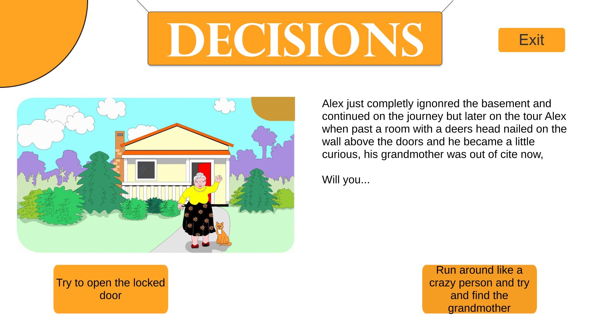 Decisions screenshot 1
