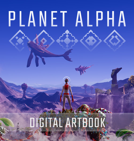 PLANET ALPHA - Digital Artbook screenshot 1