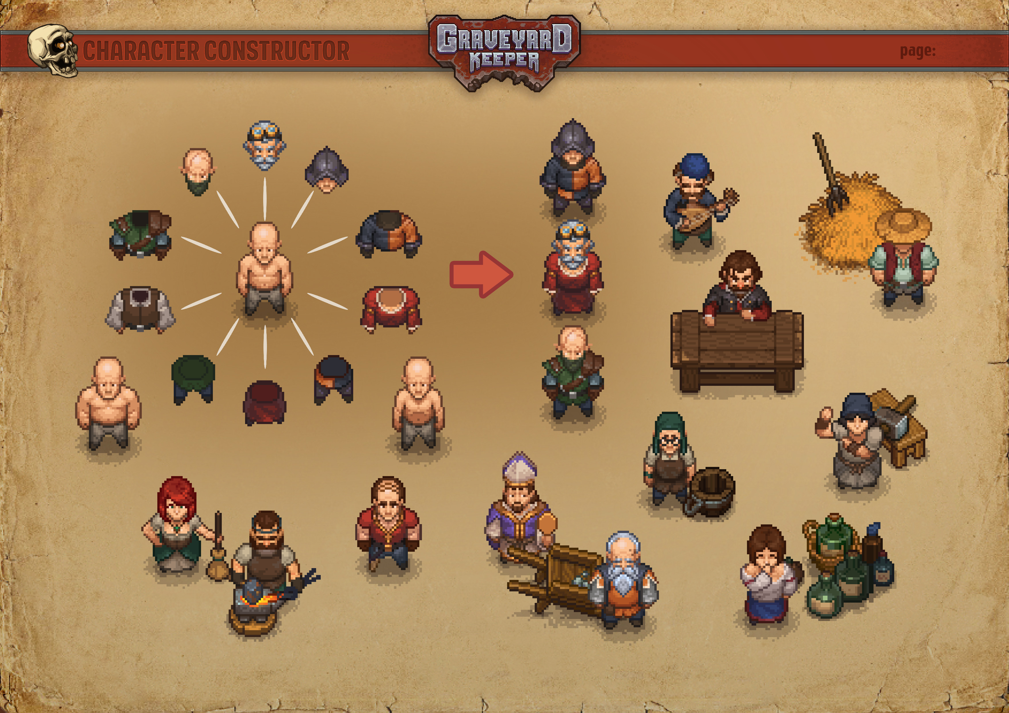 Graveyard Keeper Artbook screenshot 2