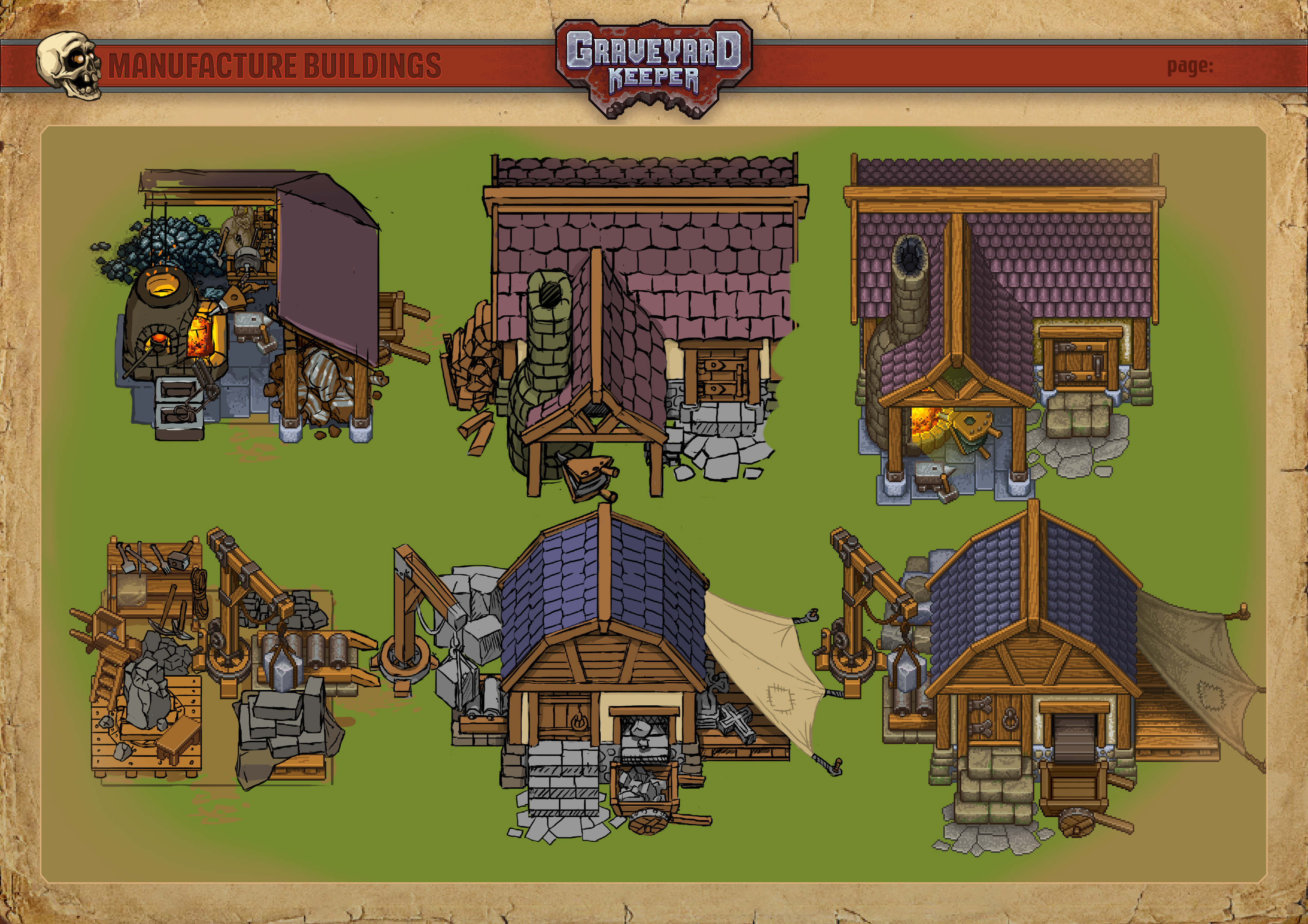 Graveyard Keeper Artbook screenshot 4