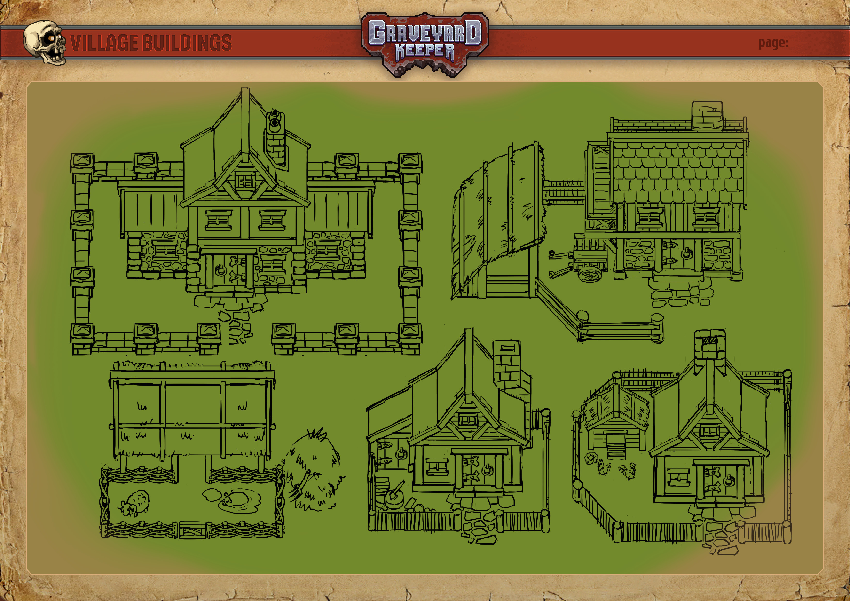 Graveyard Keeper Artbook screenshot 5