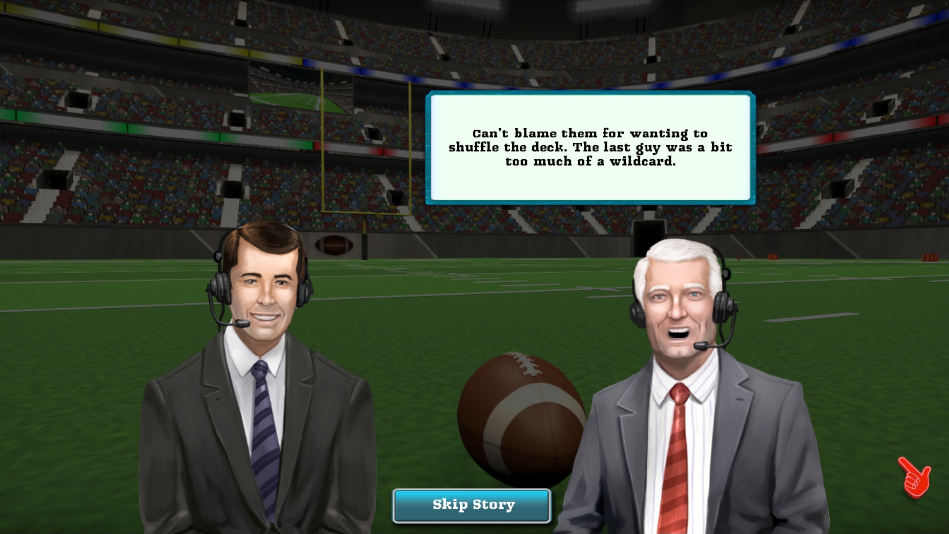 Touch Down Football Solitaire screenshot 2