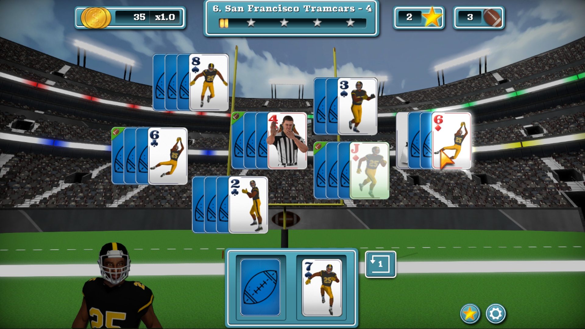 Touch Down Football Solitaire screenshot 7