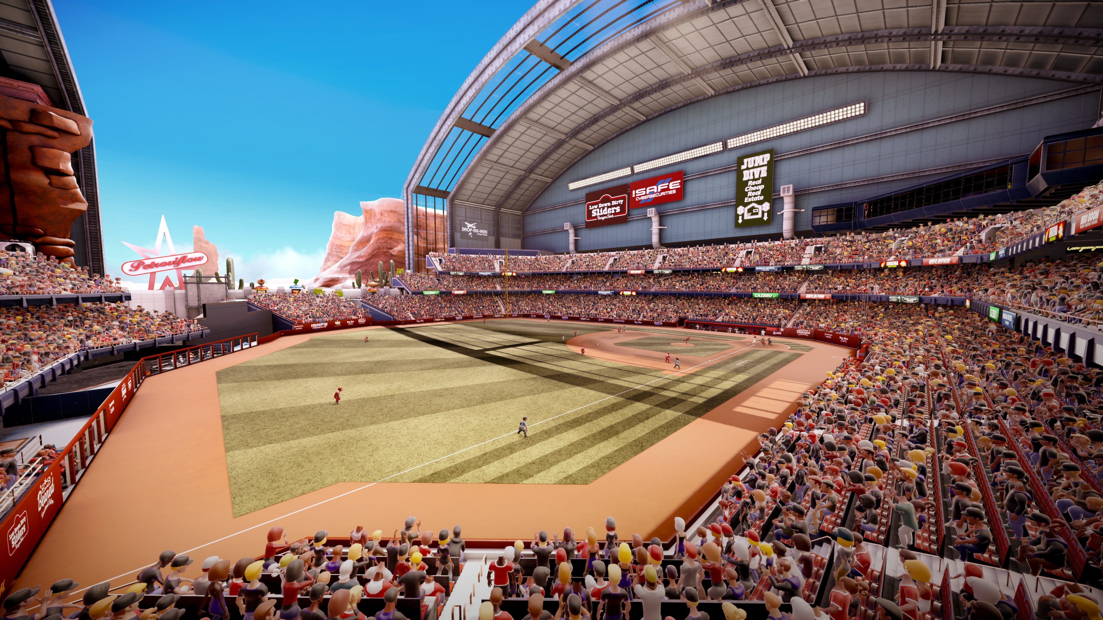 Super Mega Baseball 2 - Red Rock Park screenshot 5
