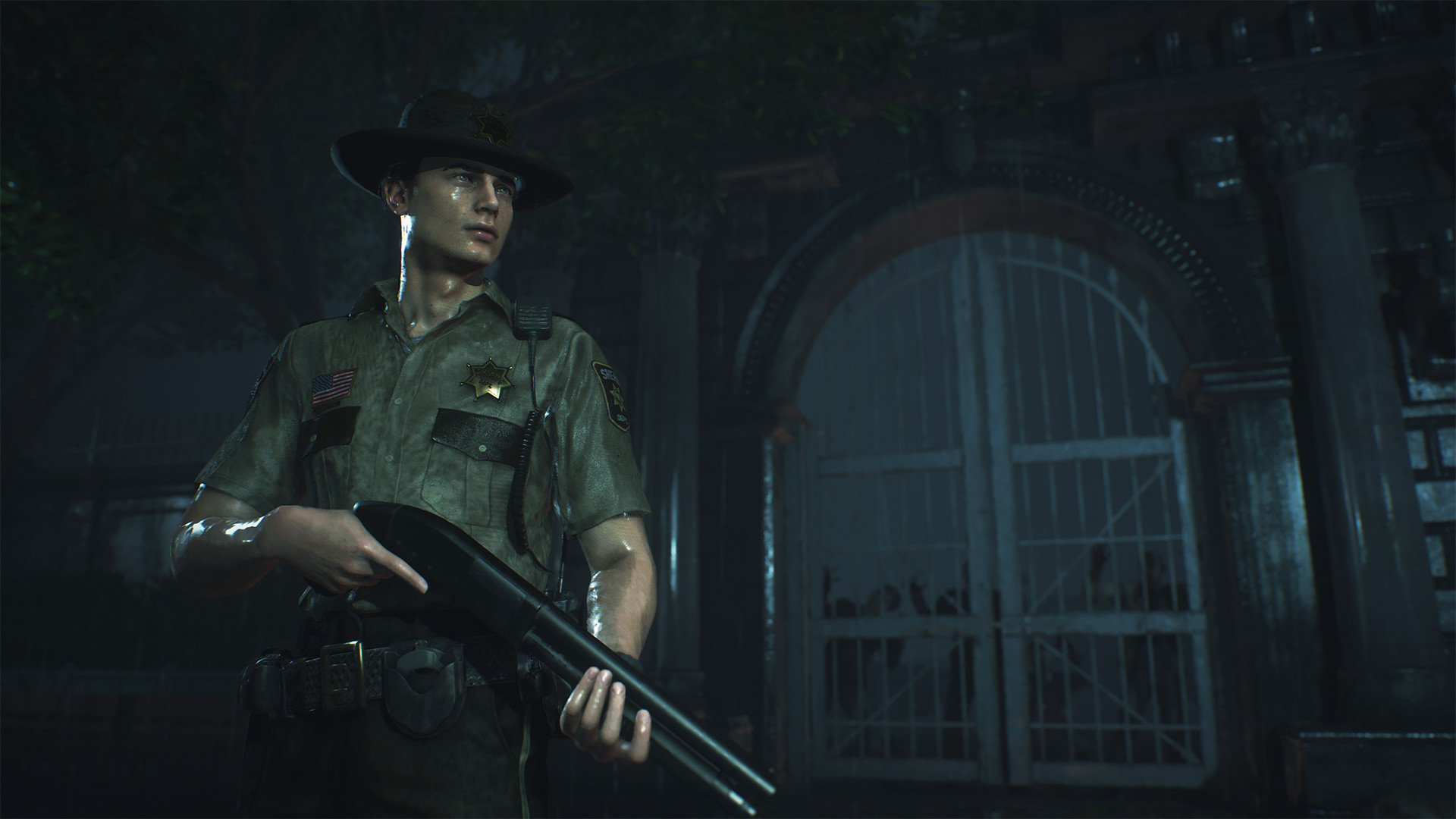 Resident Evil 2 - Leon Costume: Arklay Sheriff screenshot 1