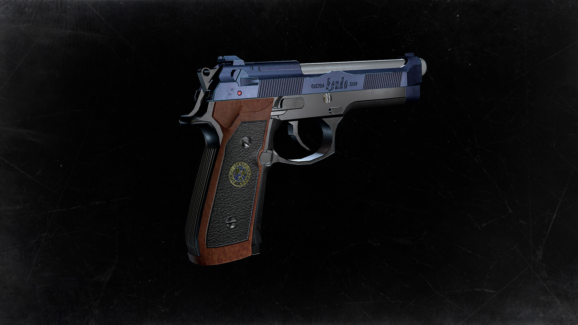 Resident Evil 2 - Deluxe Weapon: Samurai Edge - Chris Model screenshot 1