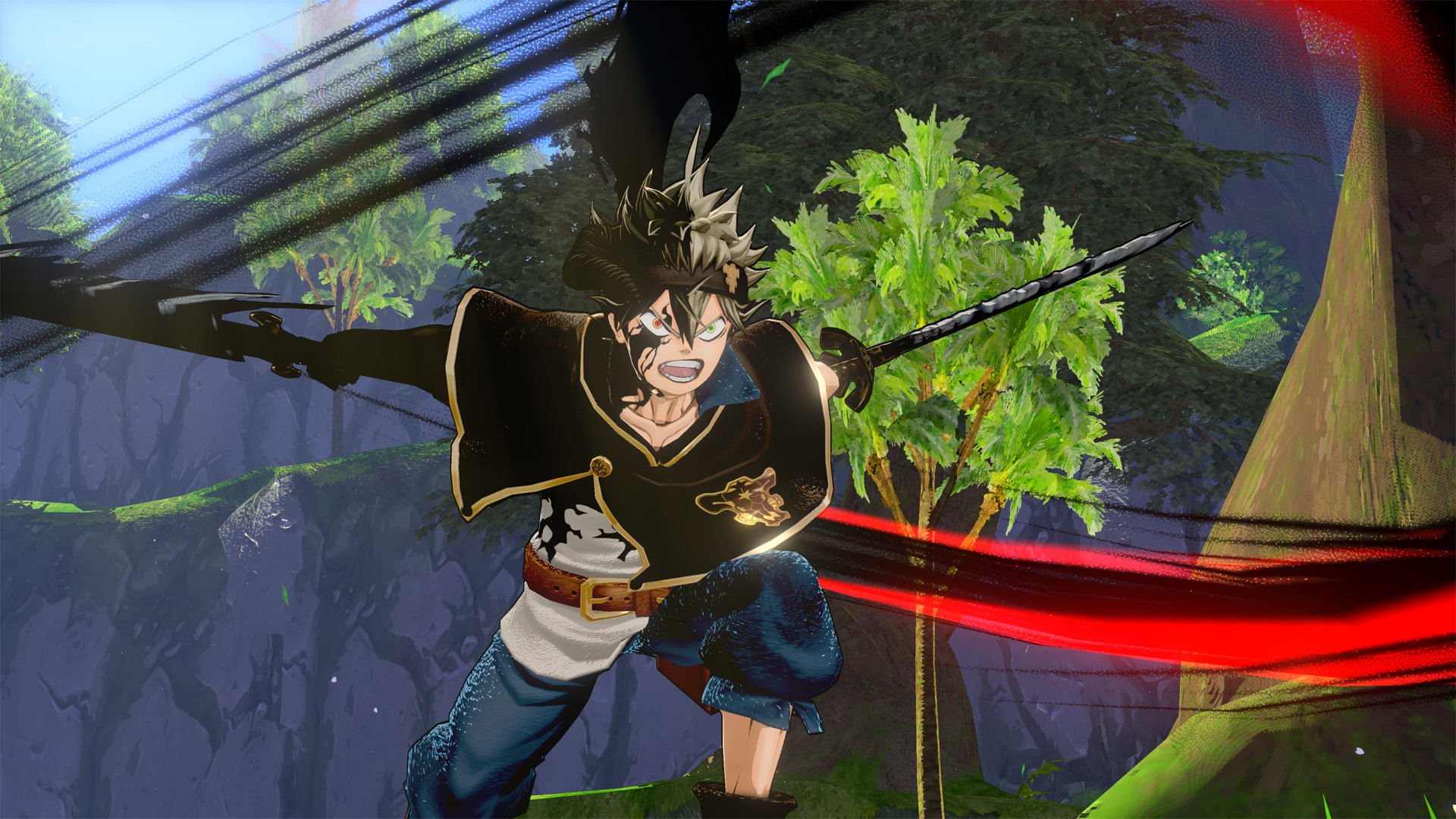 BLACK CLOVER: QUARTET KNIGHTS "Black Asta” (Asta Outfit) screenshot 2
