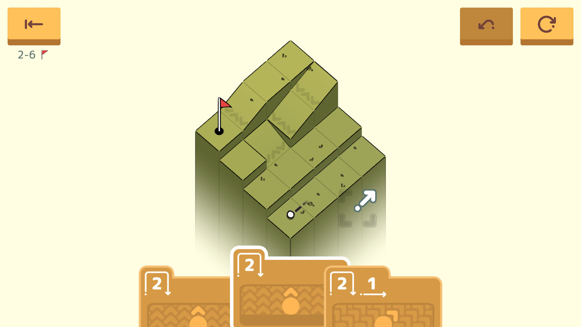 Golf Peaks screenshot 2