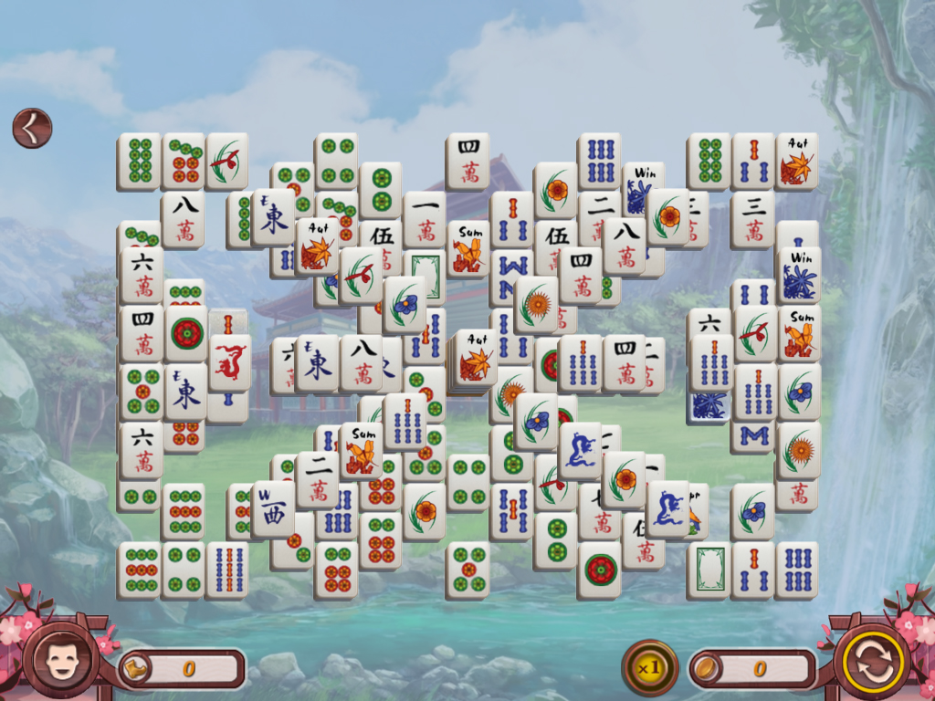 Sakura Day Mahjong screenshot 5