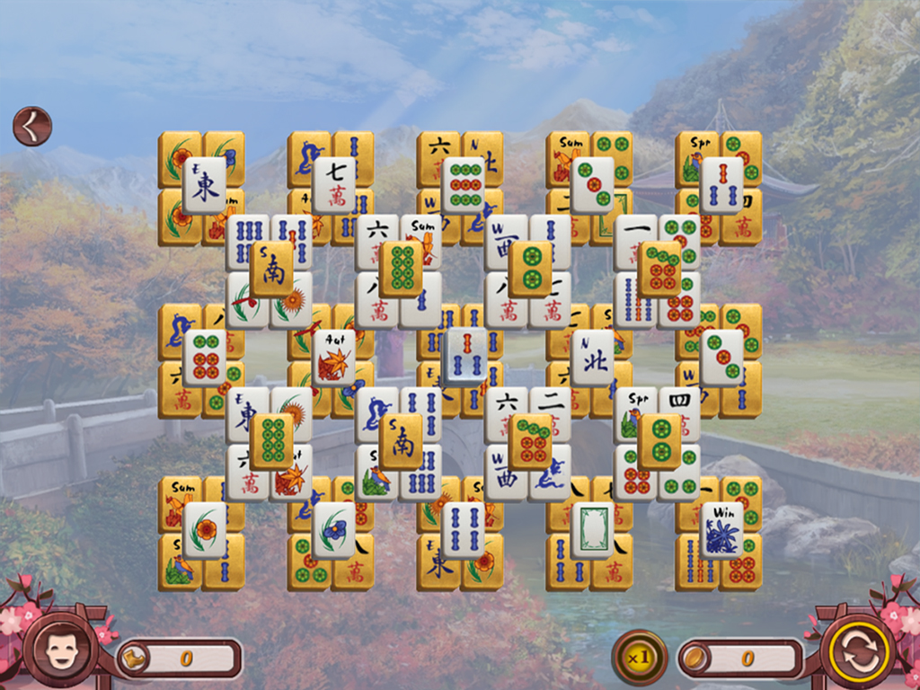 Sakura Day Mahjong screenshot 4