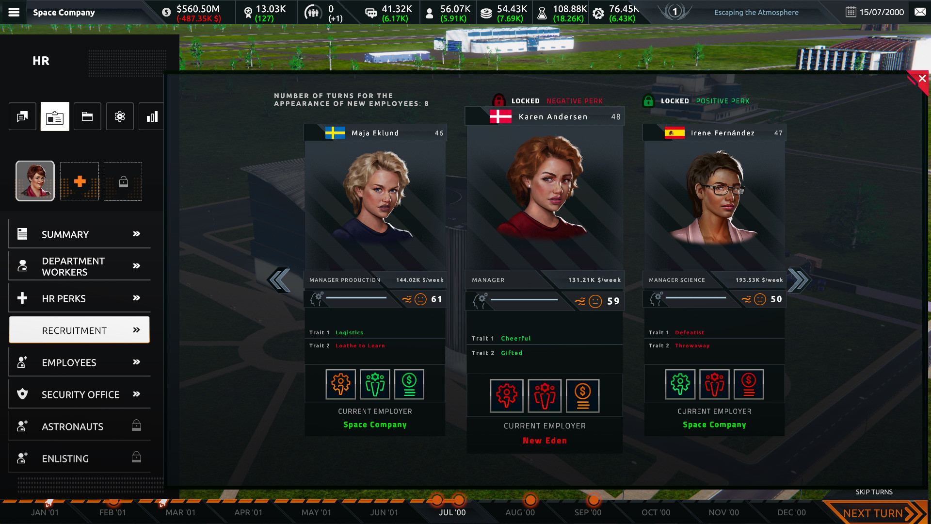 Space Company Simulator screenshot 9