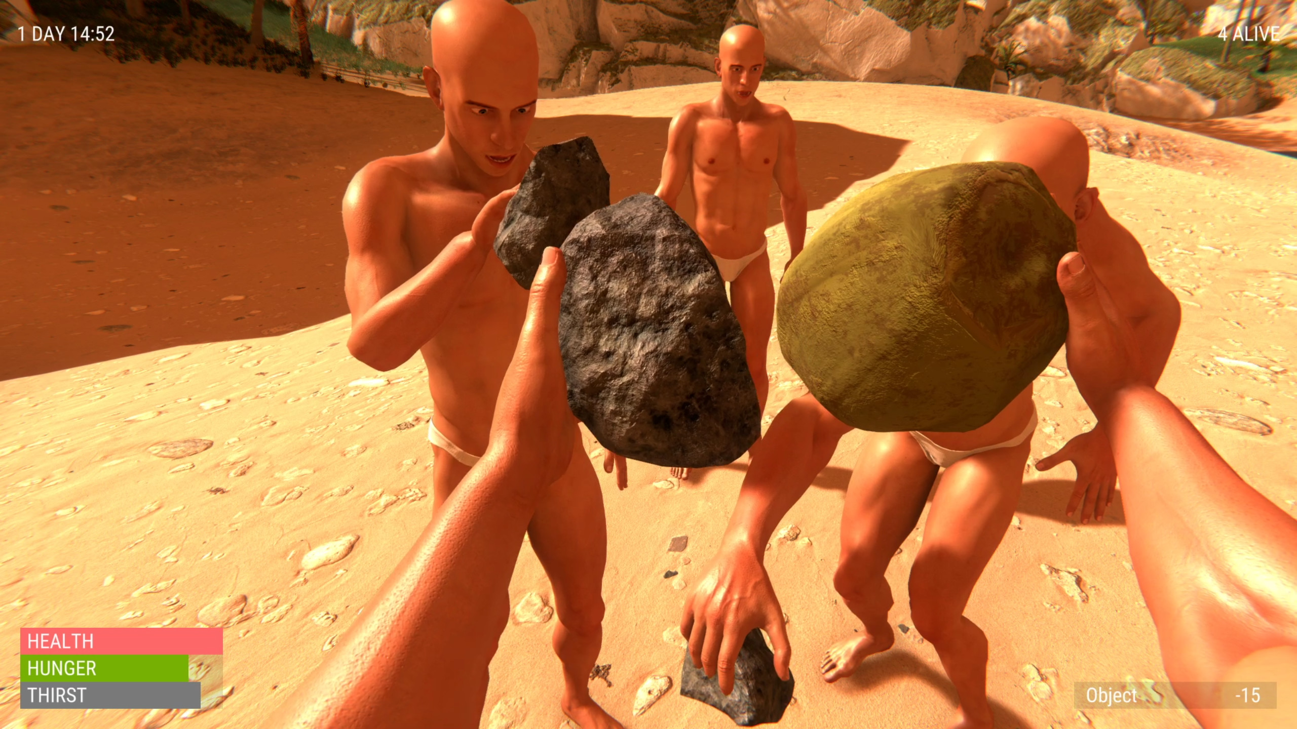 Hand Simulator: Survival screenshot 2