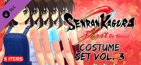 SENRAN KAGURA Burst Re:Newal - Costume Set Vol.3