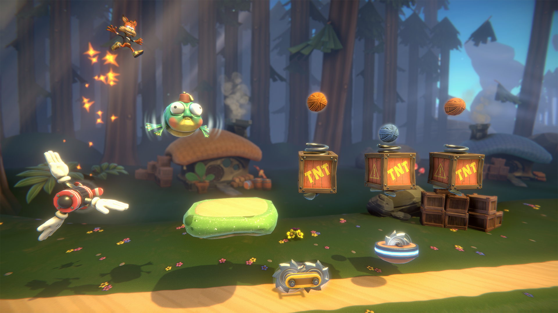 Bubsy: Paws on Fire! screenshot 1