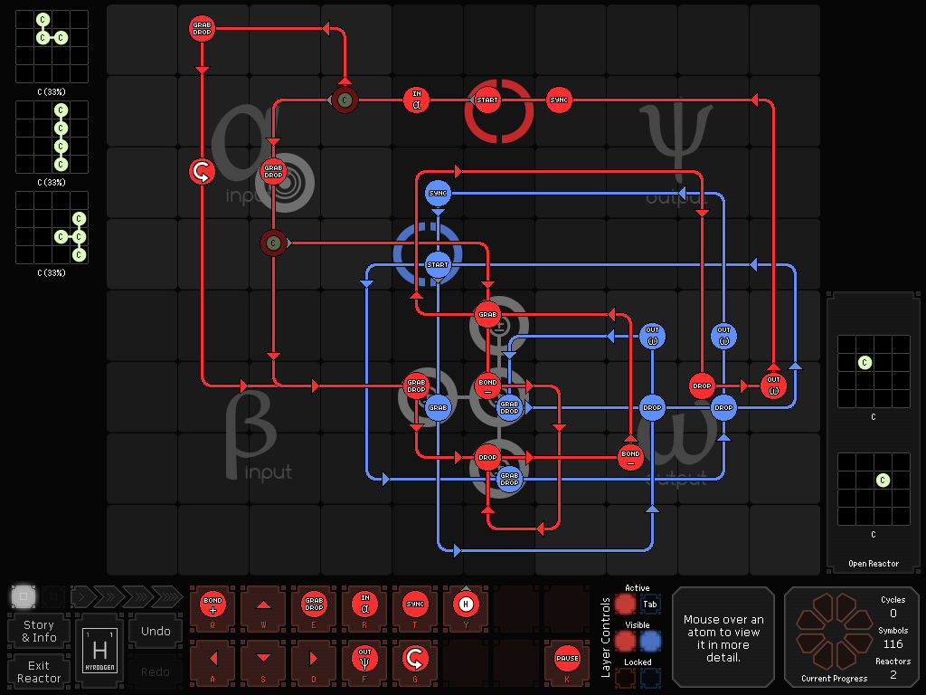 SpaceChem screenshot 4