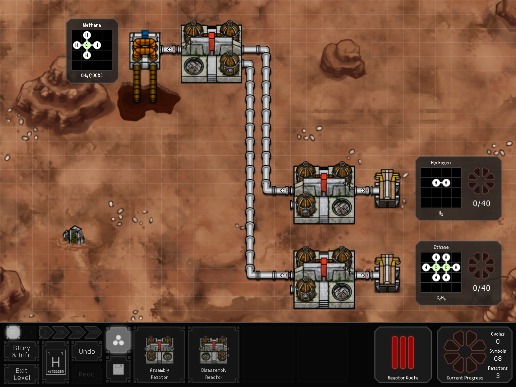 SpaceChem screenshot 3