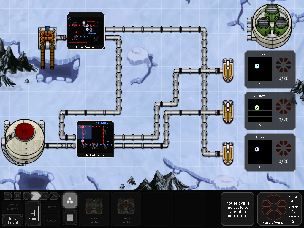 SpaceChem screenshot 5