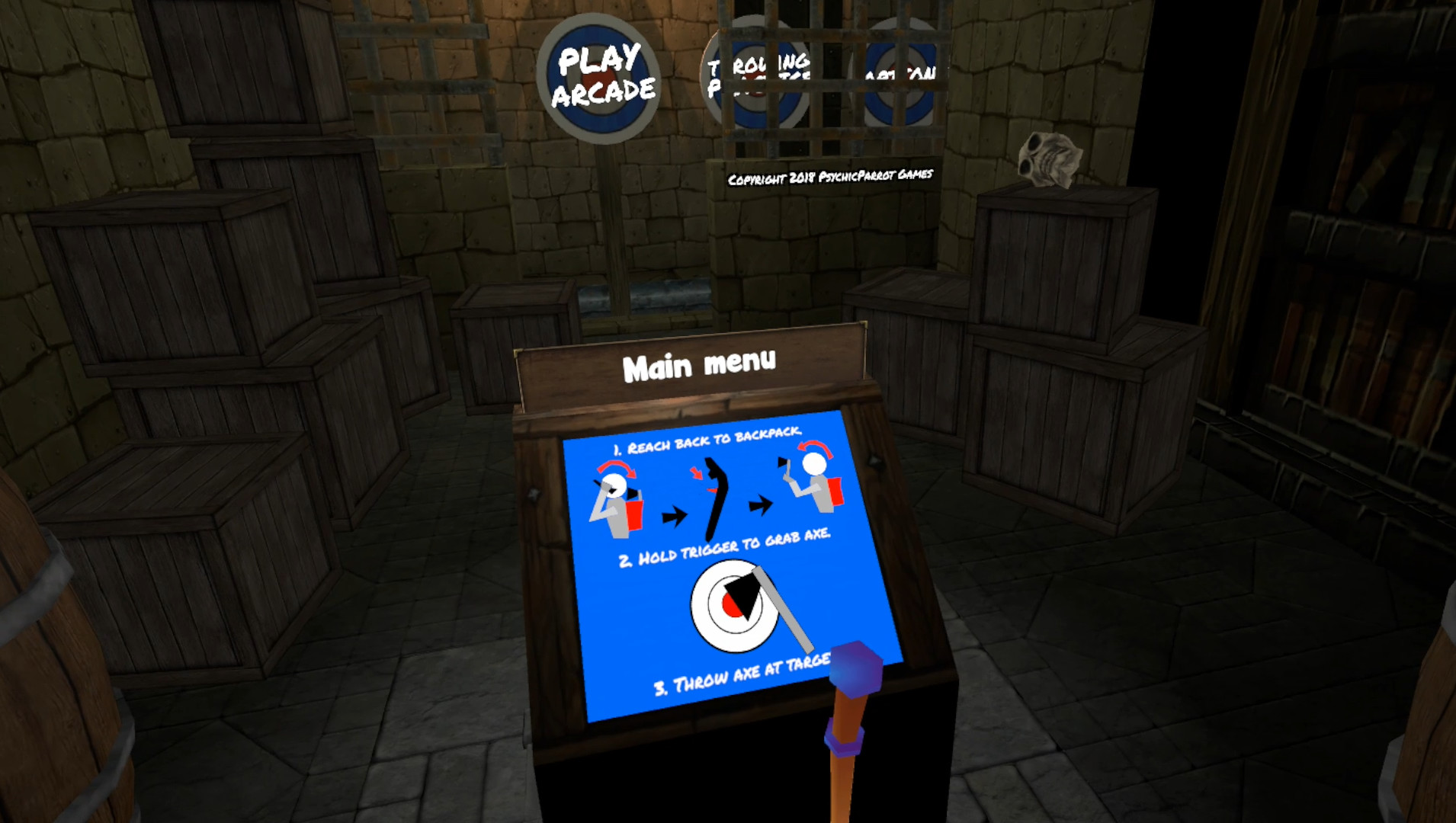 Axe Throw VR screenshot 2