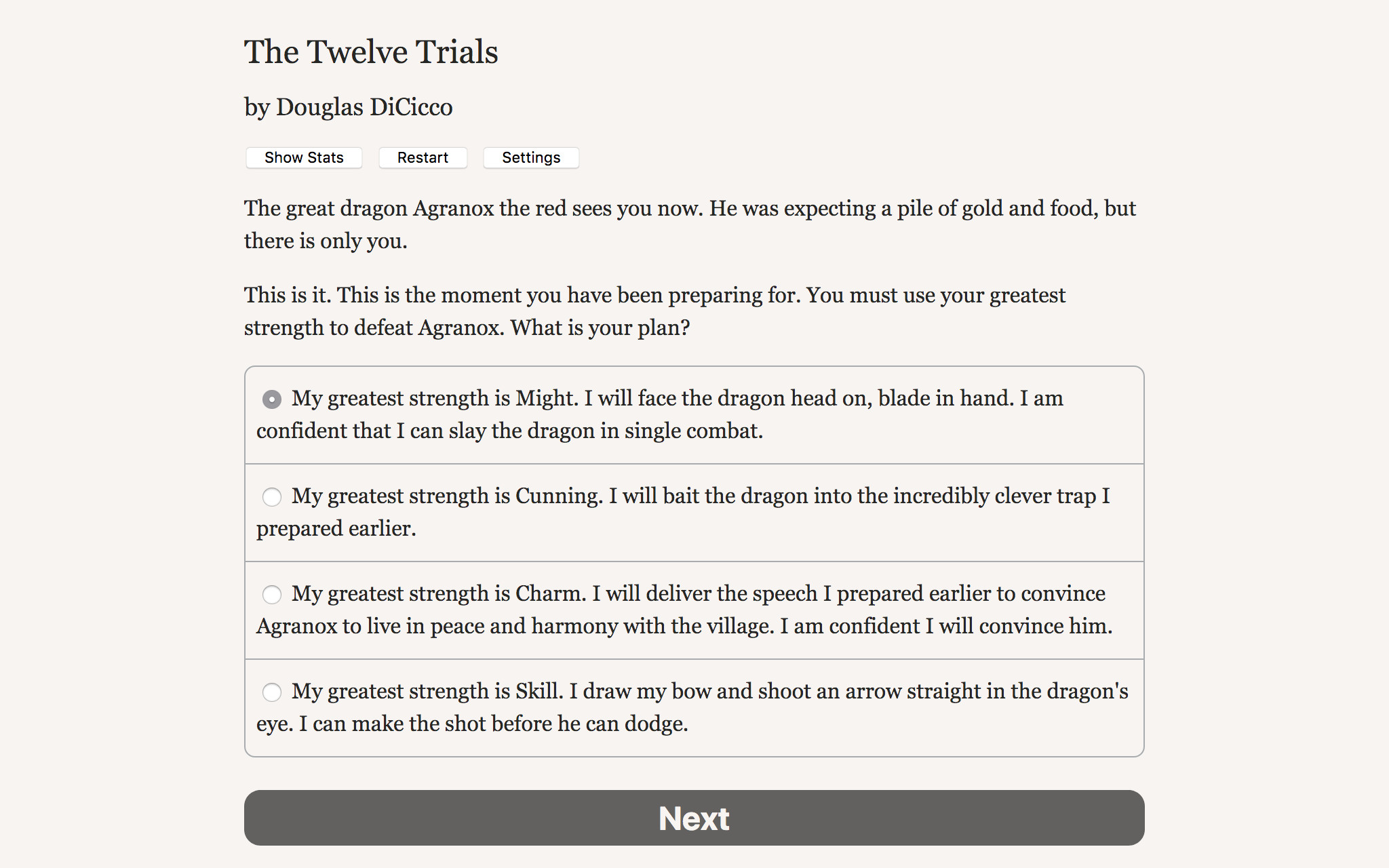 The Twelve Trials screenshot 3