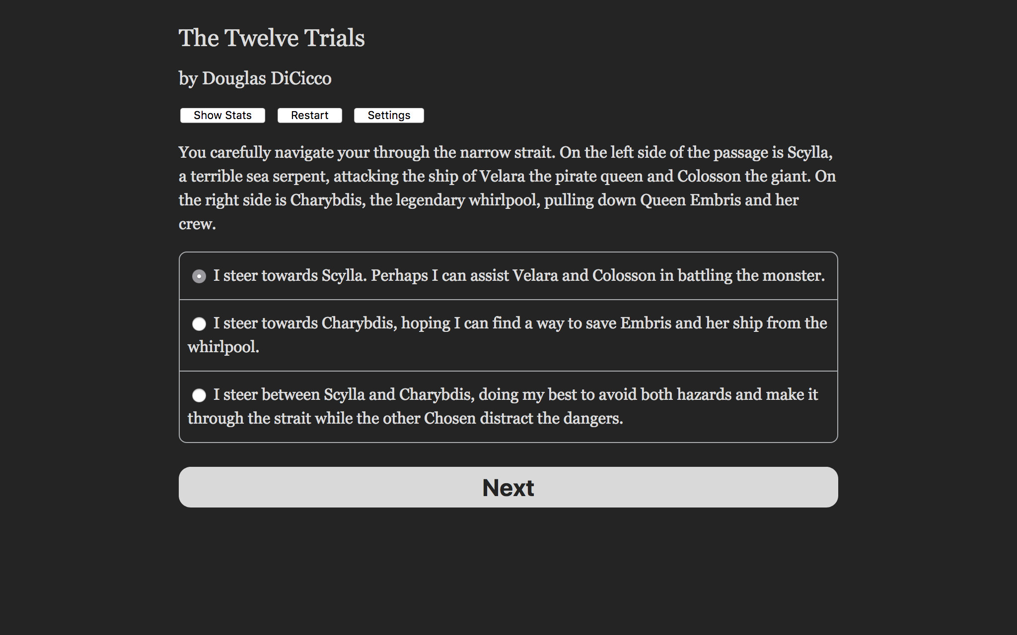 The Twelve Trials screenshot 2