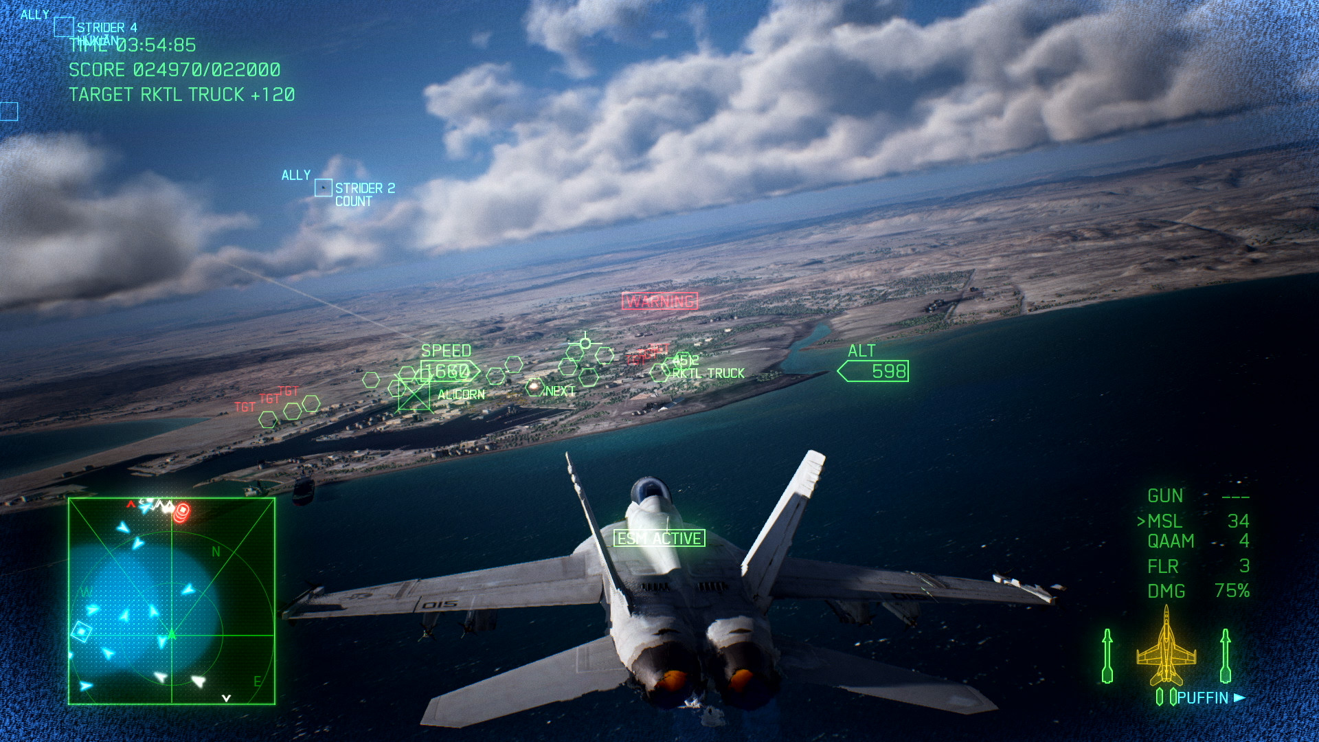 ACE COMBAT™7: SKIES UNKNOWN - Unexpected Visitor screenshot 3