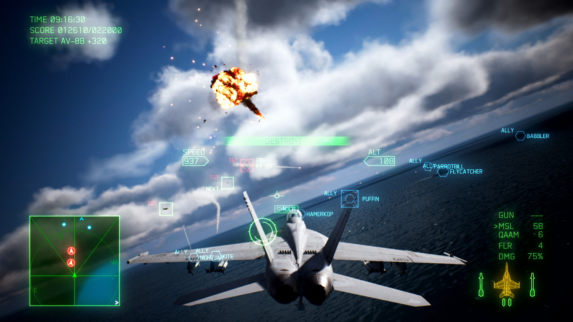 ACE COMBAT™7: SKIES UNKNOWN - Unexpected Visitor screenshot 2